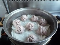 杂粮花卷做法图解9)
