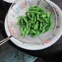 家常菜蒜香四季豆做法图解5)