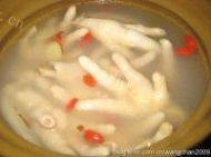 家常菜沙姜鸡脚