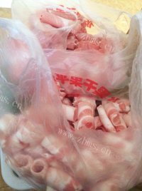 美味的羊肉卷金针菇做法图解1)