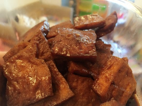 蜜汁豆腐干