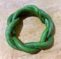 美食豇豆镶嵌珍珠丸做法图解7)