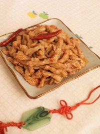 简易的麻辣肉丝