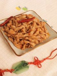 简易的麻辣肉丝