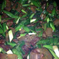 简单版蒜苗炒腊肉