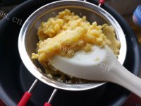自制绿豆馅做法图解3)