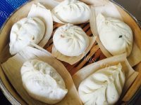 健康的萝卜丝肉丁包做法图解8)