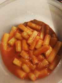 色香味俱全的韩式炒年糕