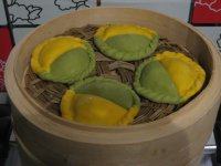 自己做的鸳鸯蒸饺