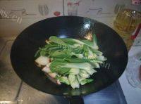 家常菜香菇青菜做法图解7)