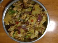 家常菜土豆片回锅肉