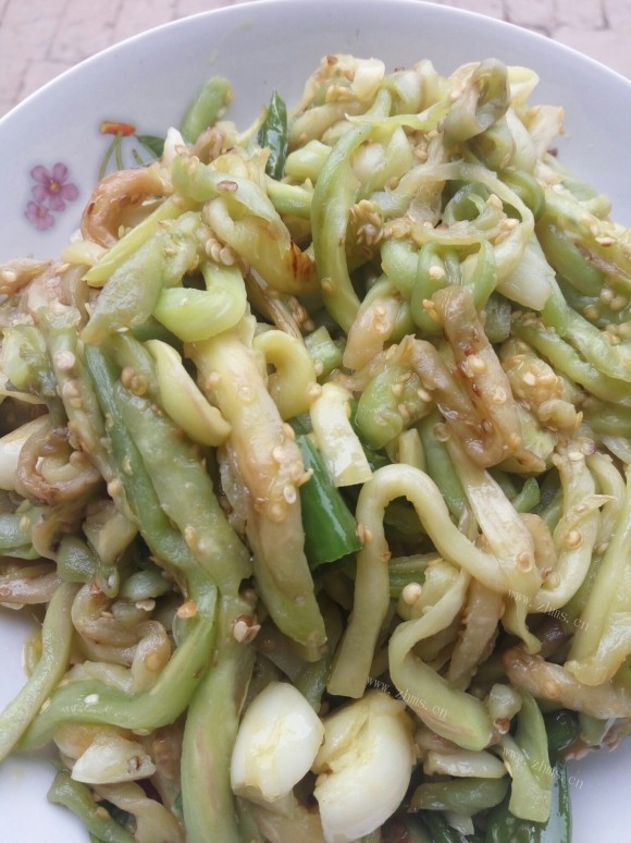 诱人的素炒茄子
