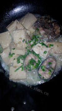 家常菜黑鱼豆腐汤做法图解6)