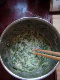 自制韭菜薄饼做法图解6)