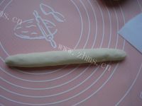 自制原味贝果做法图解4)