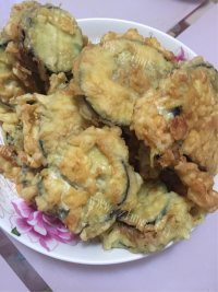 香飘十里的炸茄盒做法图解10)