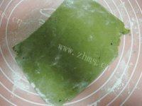 自制抹茶饼干做法图解6)