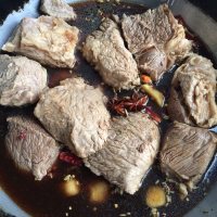 自制干切牛肉做法图解5)