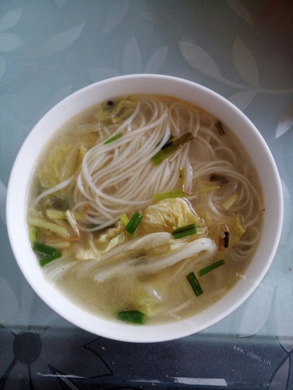 油而不腻的清汤挂面