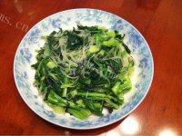 家常菜清炒苔菜