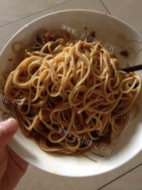 喷香的凉拌面做法图解5)