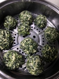 清爽的苦苣菜团做法图解5)