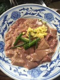 爆炒杜仲腰花做法图解7)