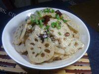 家常菜凉拌莲藕片