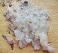 美味的韭菜虾仁水饺做法图解5)