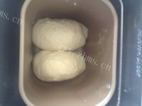 自制椰蓉面包做法图解7)