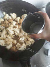 香鲜至极的花菜烧肉做法图解10)