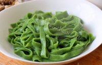 自己做的菠菜面条做法图解6)