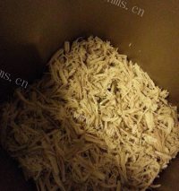 自制肉松做法图解4)