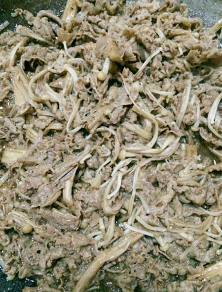 金针菇羊肉