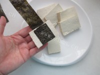 照烧海苔豆腐做法图解4)