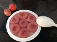 美味的糯米七夕果做法图解7)
