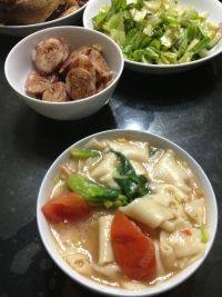自制面片汤