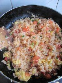 味道不错的虾仁炒饭