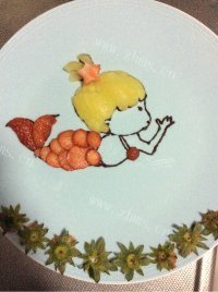 美味的草莓水果拼盘做法图解4)