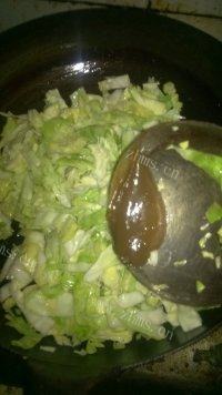 炒橄榄菜做法图解6)