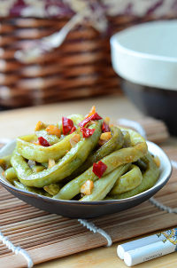 家常菜干煸豆角