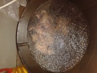 好吃的鱿鱼瘦肉煮米粉汤做法图解3)