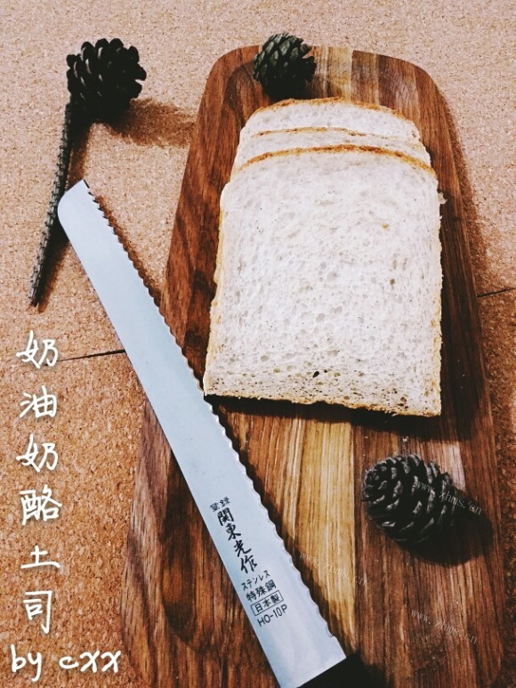 奶油奶酪土司