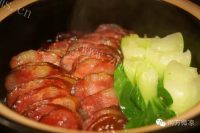 四川版腊味煲仔饭做法图解7)