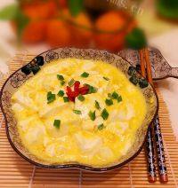 美味的蟹黄豆腐做法图解6)