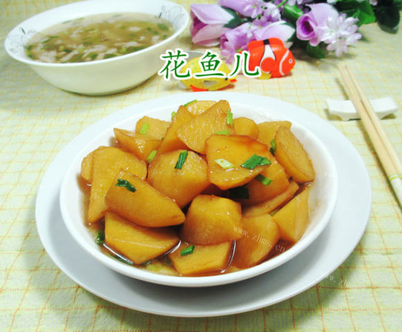 美味的红烧土豆
