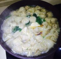 诱人菜肉大馄饨