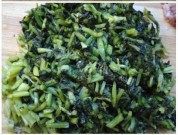 家常菜雪菜炒肉丝做法图解1)