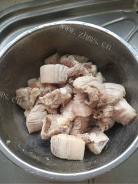 百叶结烧肉做法图解5)