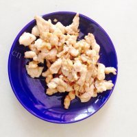 鸡丁炒米饭做法图解6)
